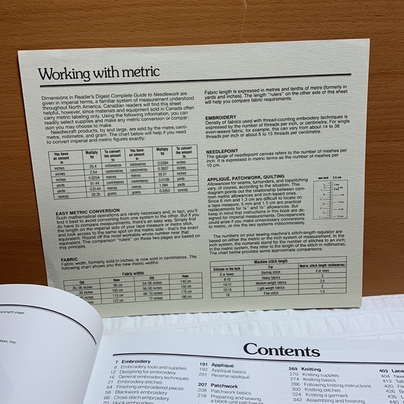 Reader’s Digest Complete Guide to Needlework Hardcover Book - 1979 - Picture 8 of 11